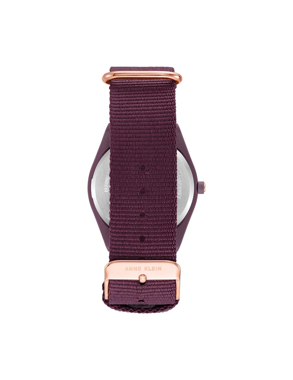 Montres en plastique océanique Anne Klein Considered Solar Recycled Woven Brides   | KNP-4633225